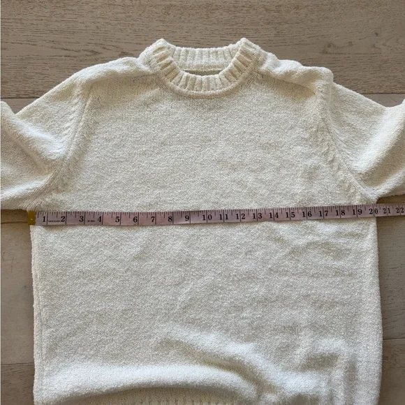 Loulou Studio Canillo ecru Crew-Neck Jumper XS